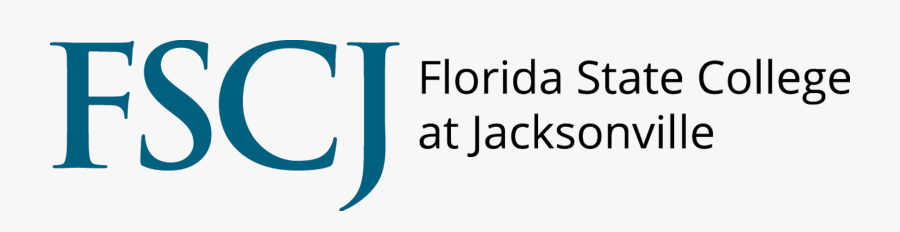Fscj Logo - Florida State College At Jacksonville Logo, Transparent Clipart
