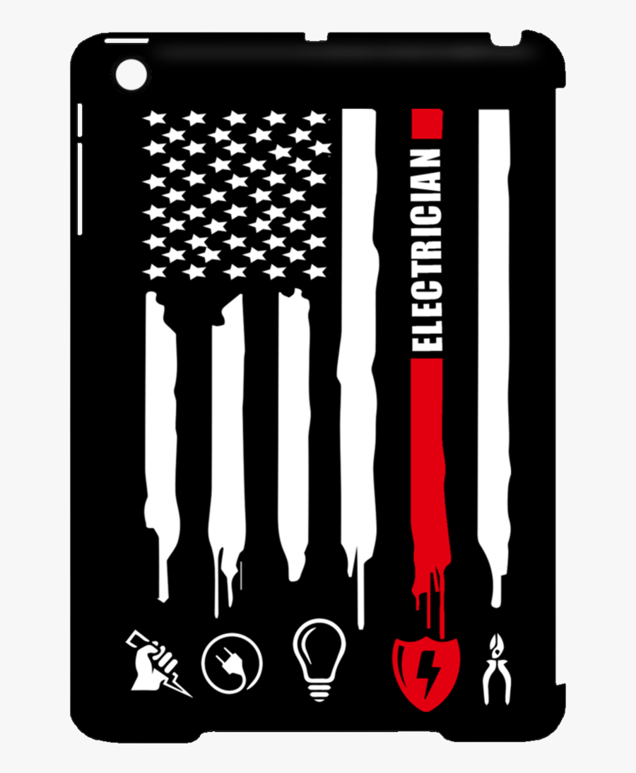 Patriot Day Electrician Tablet Covers - Clipart Patriot's Day, Transparent Clipart