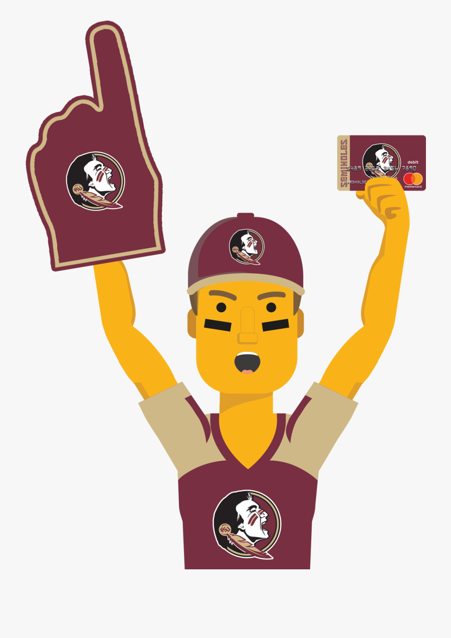 Transparent Florida State Seminoles Logo Png - Florida State Seminoles Football, Transparent Clipart