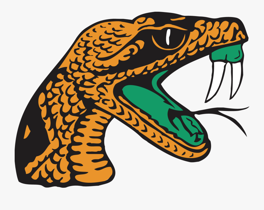 Norfolk State @ Dick Price Stadium, Norfolk, Va - Florida A&m Rattlers Logo, Transparent Clipart