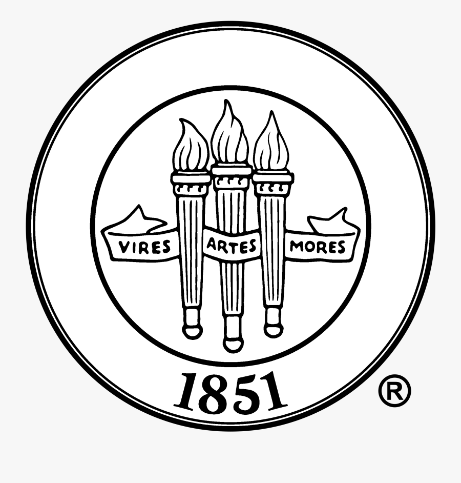 Florida State University Logo Black And White - Florida State University Emblem, Transparent Clipart