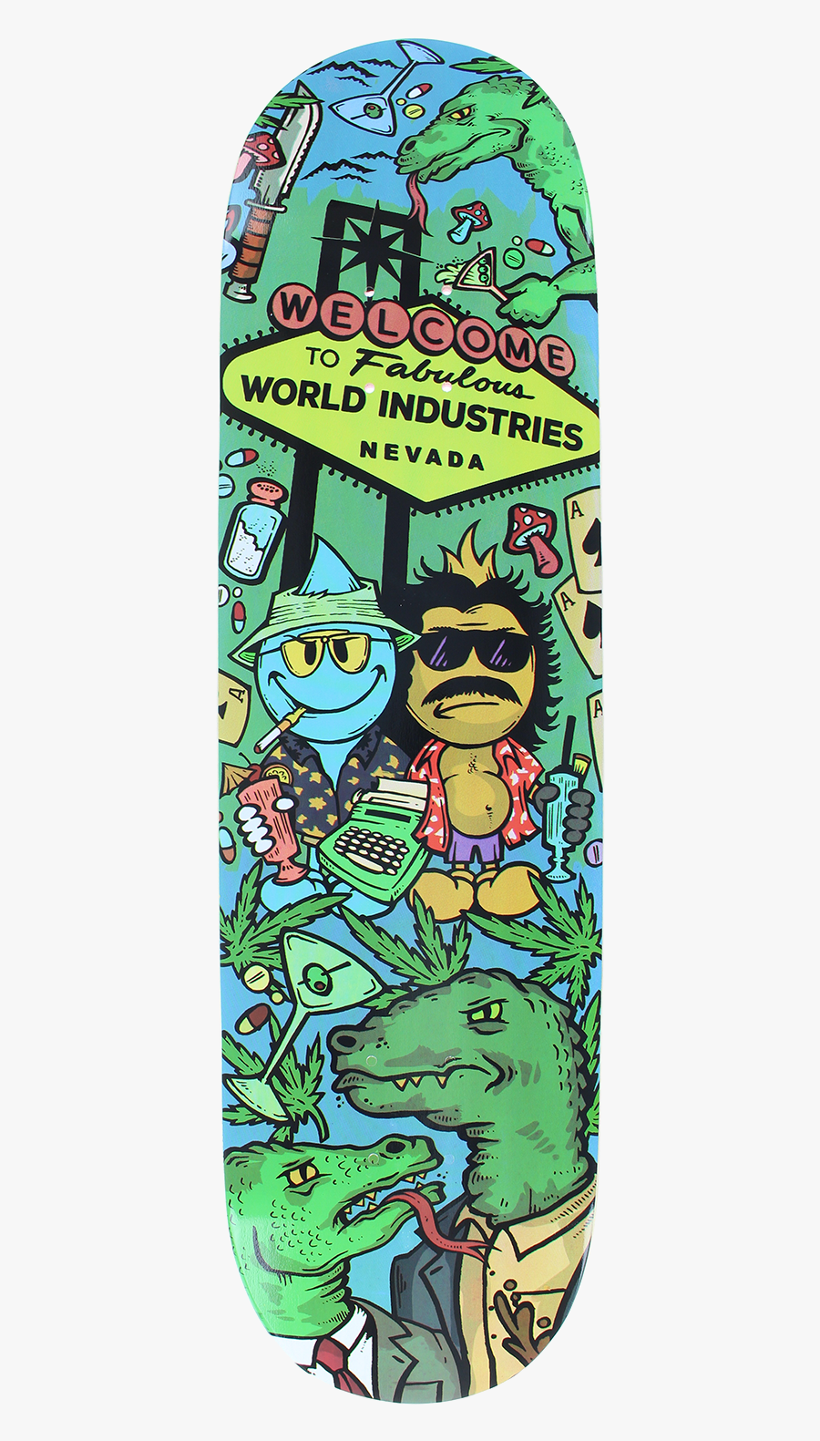 Skateboard Clip Floor - World Industry Skateboard Logo, Transparent Clipart