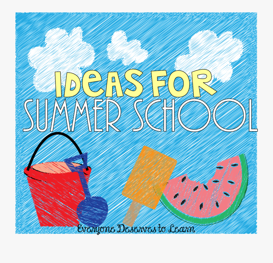 Summer School Clip Art, Transparent Clipart