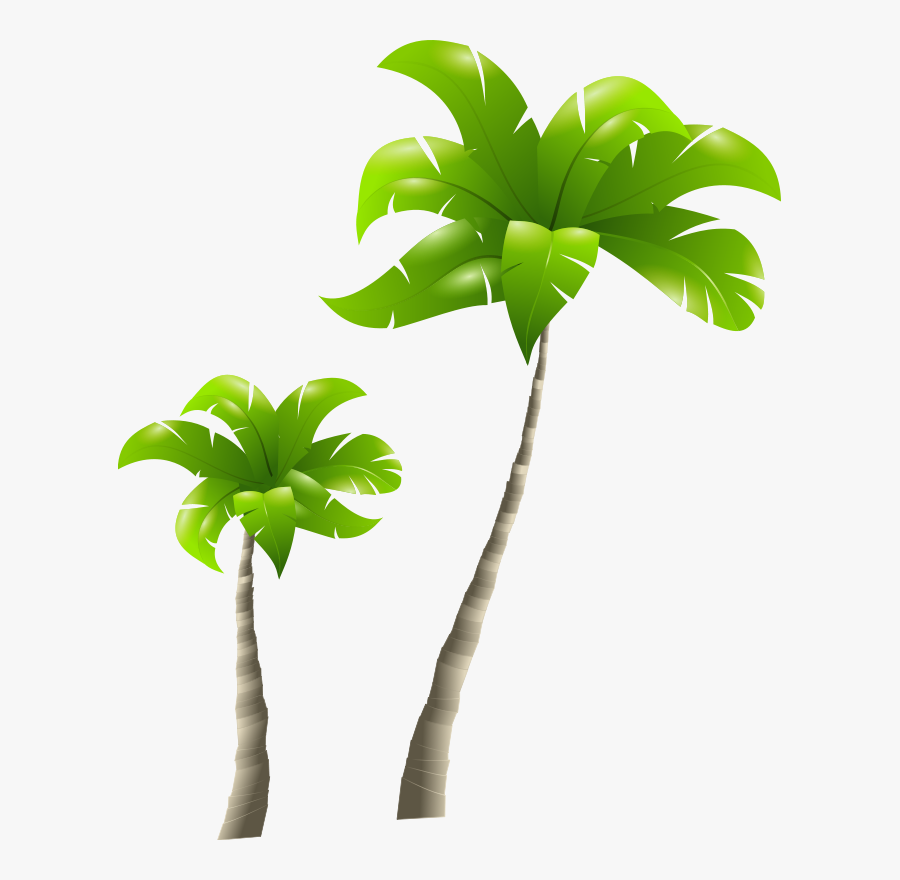 Transparent Palm Tree Stickers, Transparent Clipart