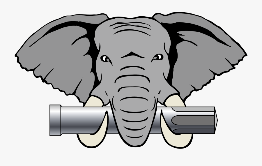 Indian Elephant, Transparent Clipart