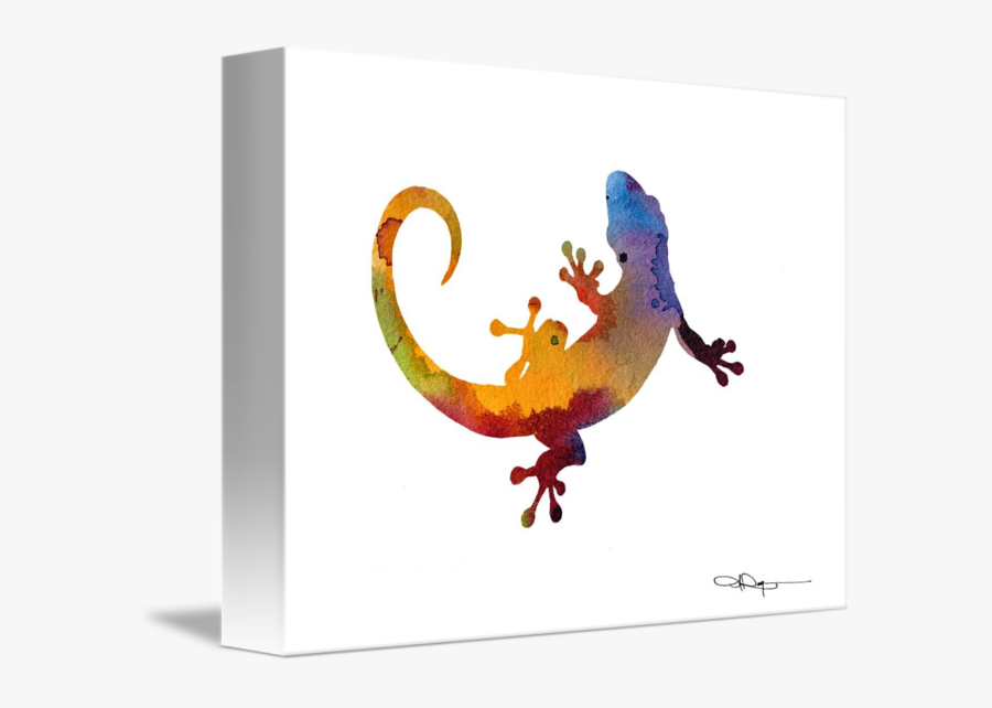650 X 562 - Abstract Gecko, Transparent Clipart