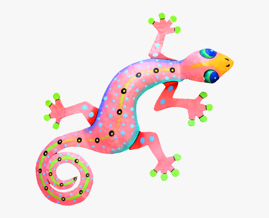 Gecko Clipart House Lizard - Cartoon Colorful Gecko Png, Transparent Clipart