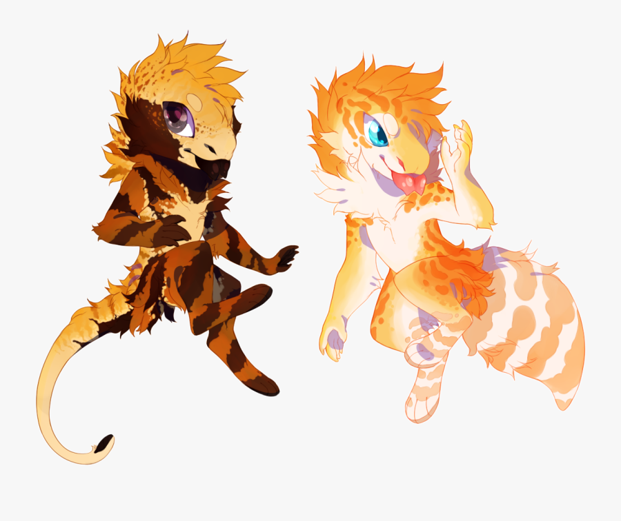 Fluffy Geckos - Sold - Cartoon, Transparent Clipart