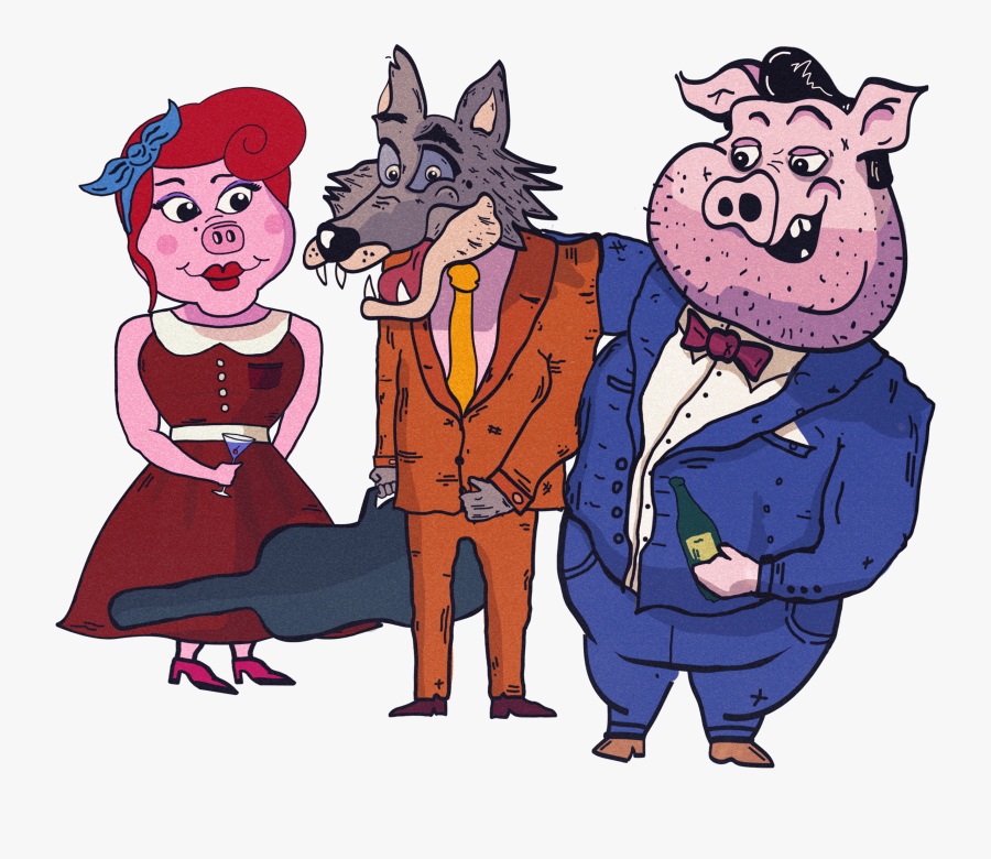 Group Characters - Cartoon, Transparent Clipart