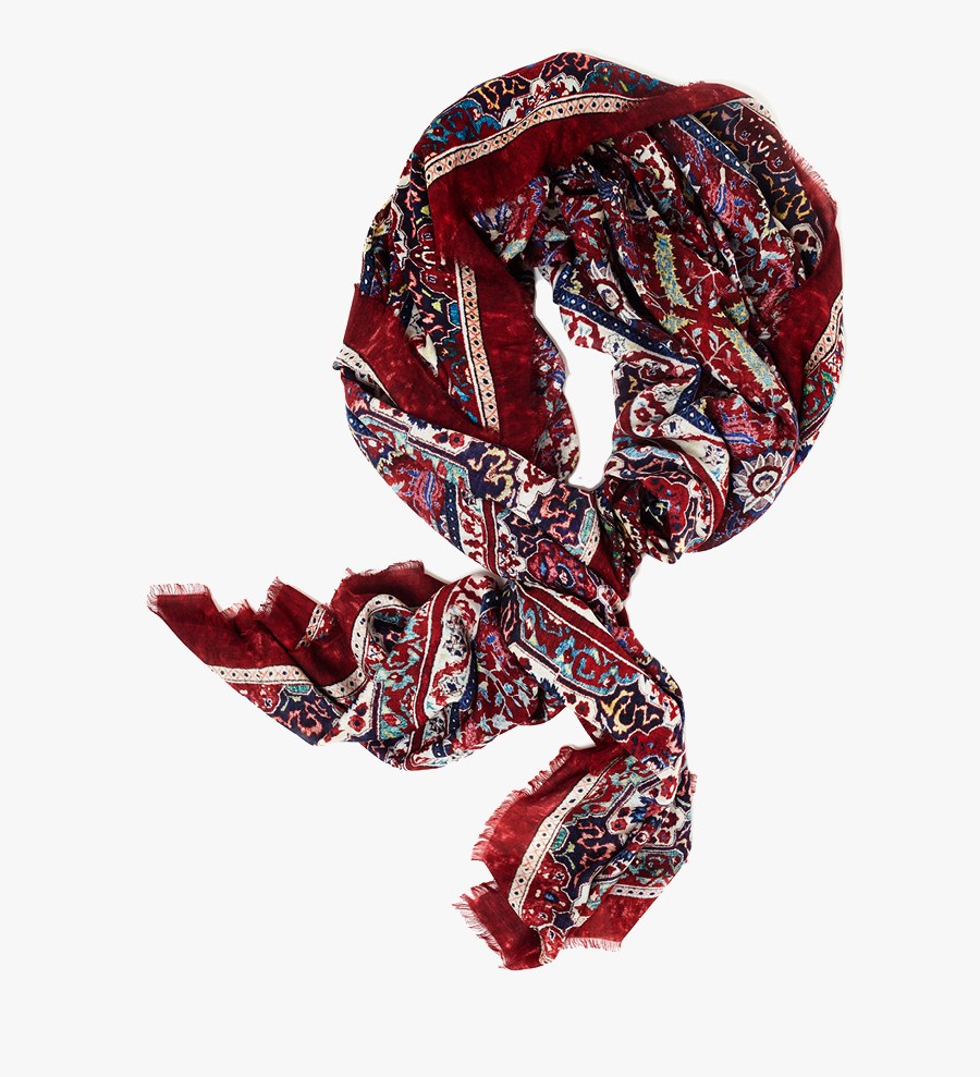 Persian Scarf - Scarf - Scarf, Transparent Clipart