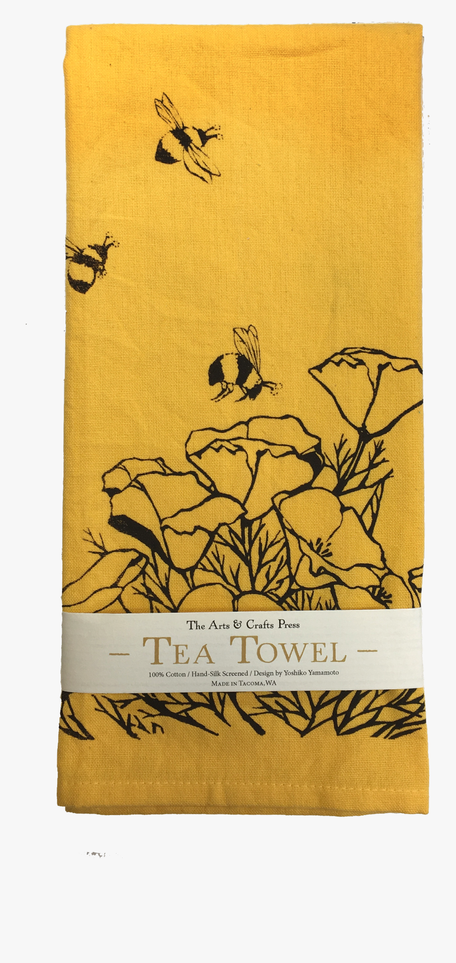 California Poppies Tea Towel - Beach Towel, Transparent Clipart