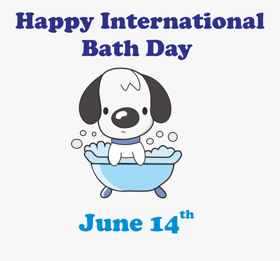 International Bath Day - Happybidday, Transparent Clipart