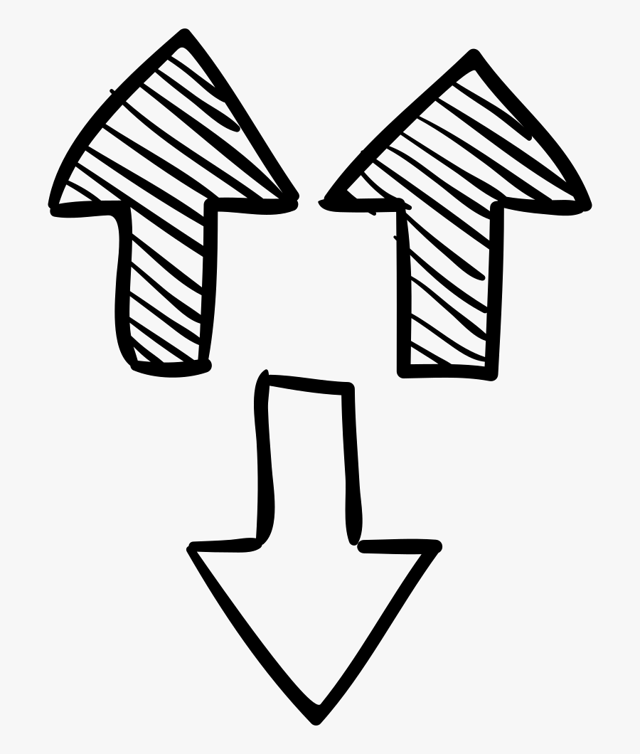 Transparent California Outline Png - Sketch Arrow, Transparent Clipart