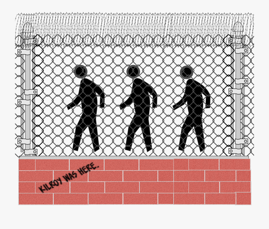 Pedestrian Penology Clip Arts - Three In Prison Clipart, Transparent Clipart