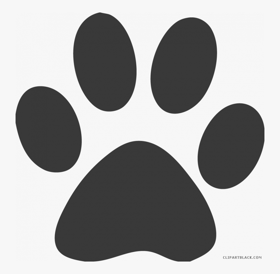 Leopard Clipart Paw Print - Cat Paw Print Png, Transparent Clipart
