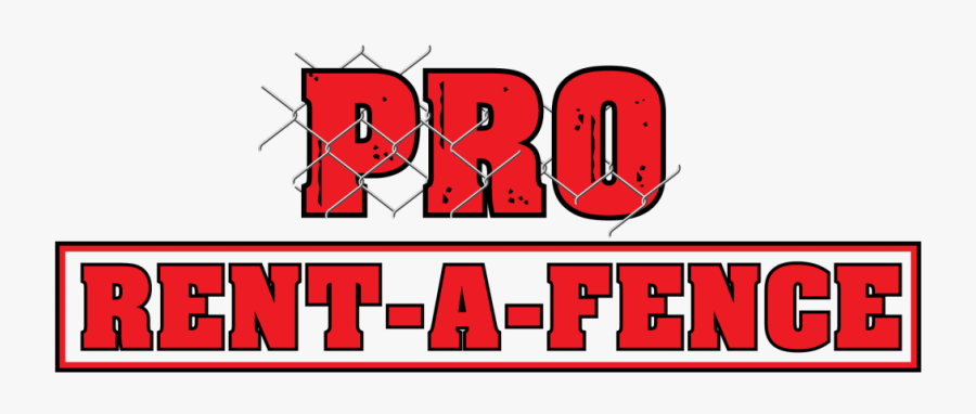 Pro Rent A Fence, Transparent Clipart