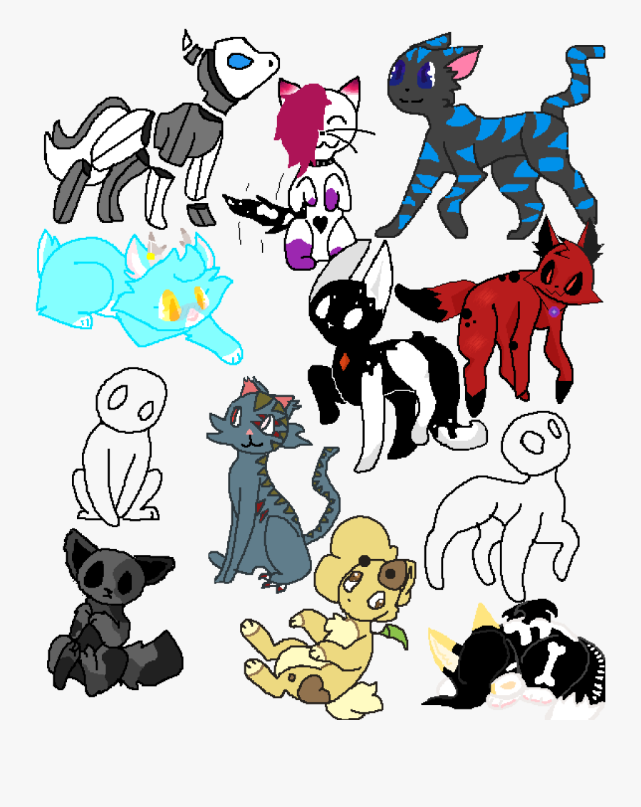 Cats & Dogs, Transparent Clipart