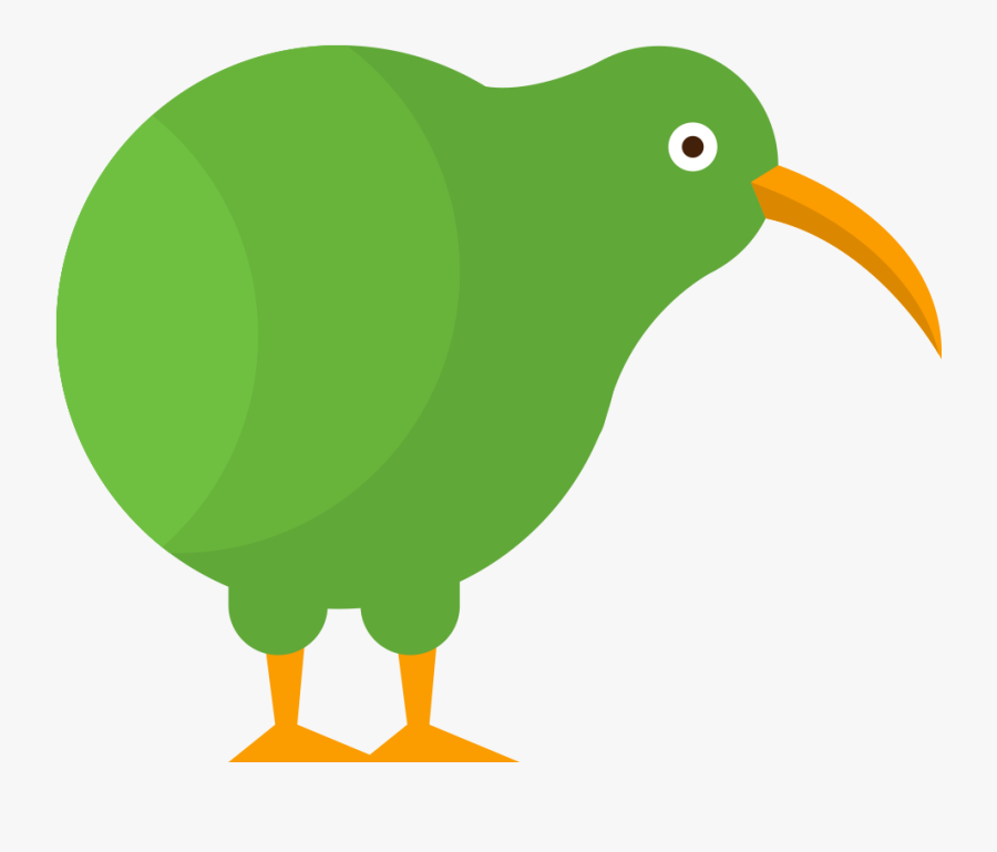 Cartoon Kiwi Bird, Transparent Clipart