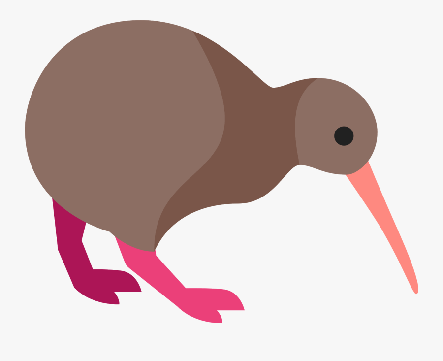 Transparent Kiwi Clipart - Kiwi Bird Icon Png, Transparent Clipart