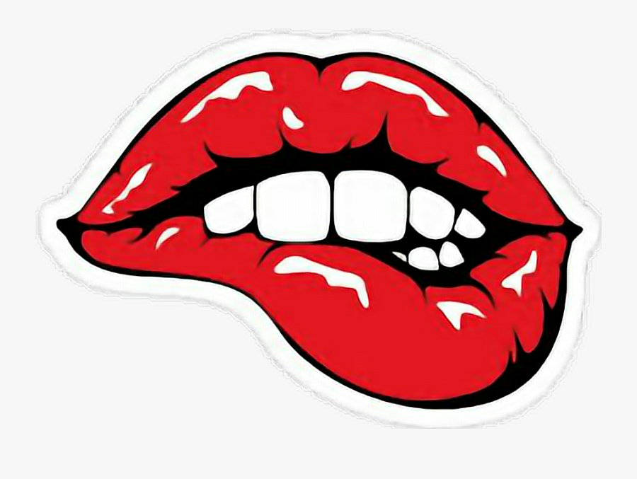 Lip Bite Clip Art , Png Download - Lip Bite Clip Art, Transparent Clipart
