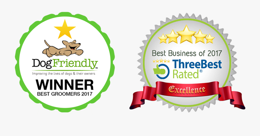 Dog Grooming Surrey Awards - Best Business Of 2018 Three Best Rated, Transparent Clipart