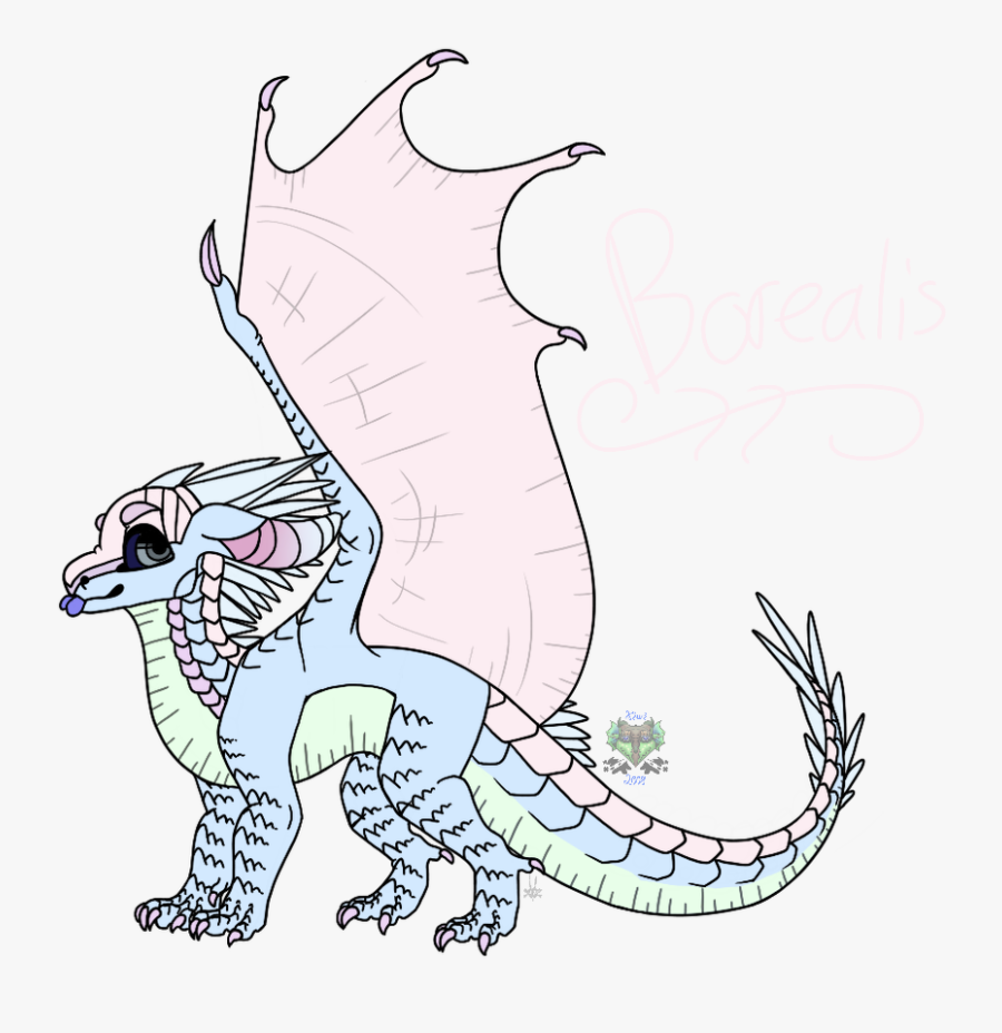 Wings Of Fire Fanon Wiki - Chibi Animal Drawing Base, Transparent Clipart