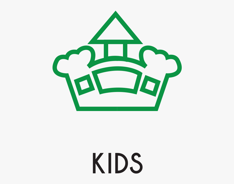 Free Bounce House Icon, Transparent Clipart