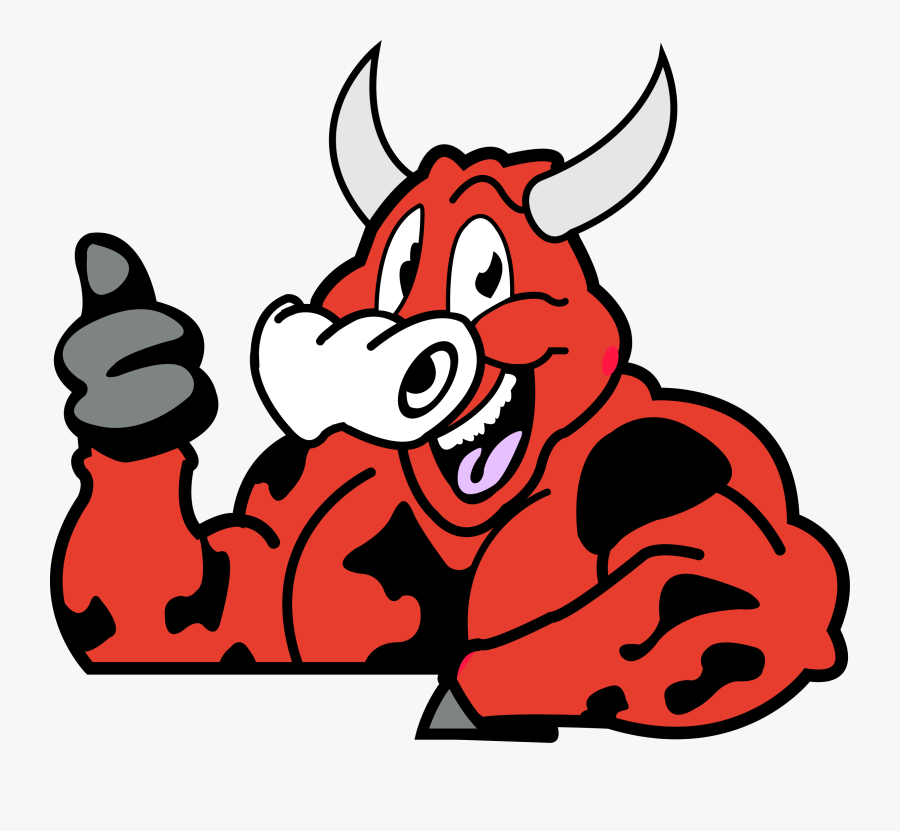 Cartoon Bull Vector, Transparent Clipart