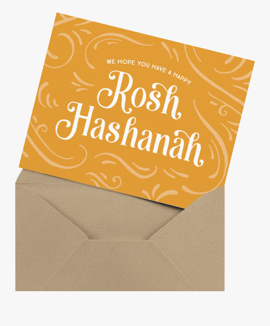 Transparent Yom Kippur Clipart - Christmas Card, Transparent Clipart