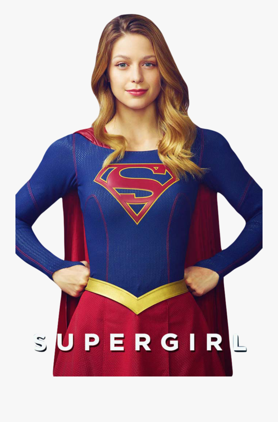 Download Supergirl Transparent - Kara Danvers As Supergirl, Transparent Clipart