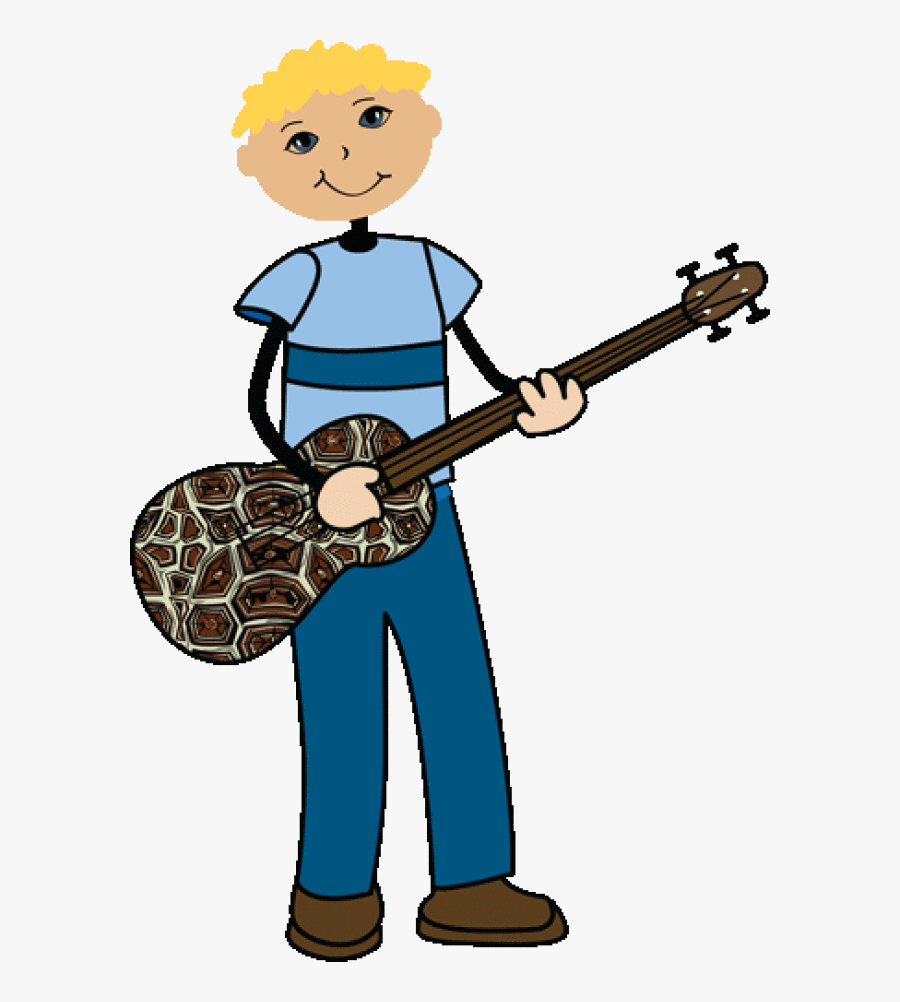 Free Guitar Player Clipart Image - Band Of Musicians Clipart, Transparent Clipart