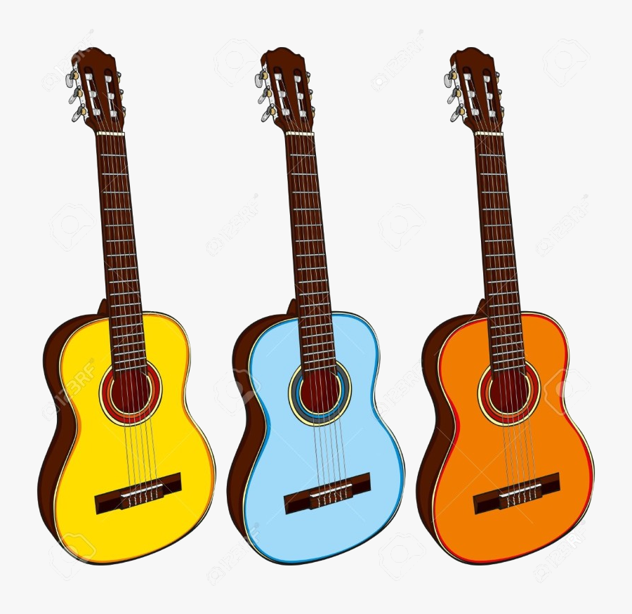 Guitar Pics Of Guitars Clipart Free Best Transparent - 3 Guitars Clipart, Transparent Clipart