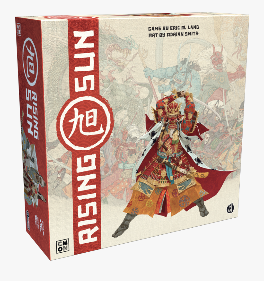 Clip Art Rising Sun Cmon - Rising Sun Board Game, Transparent Clipart