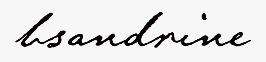 Bsandrine - Calligraphy, Transparent Clipart