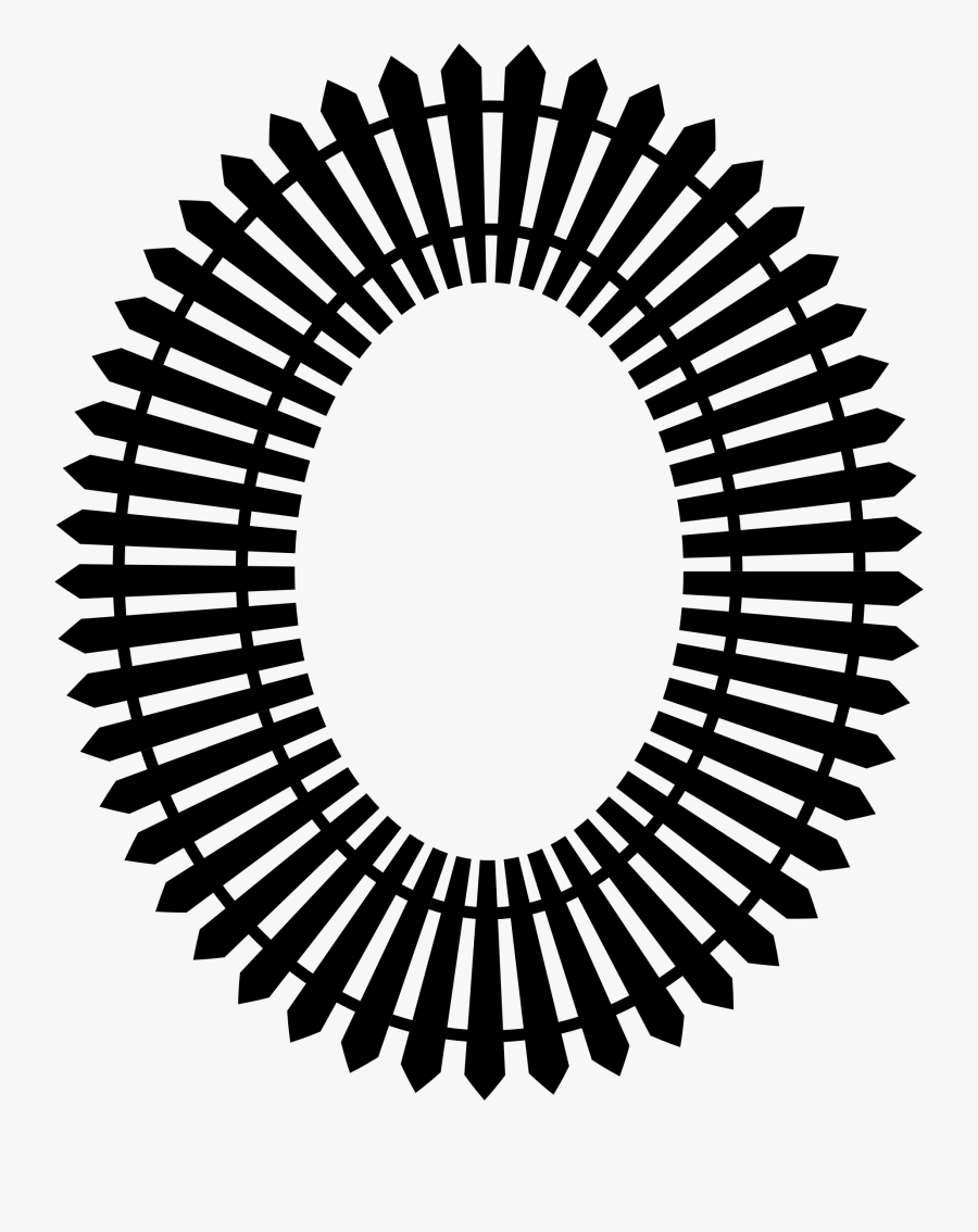 Picket Fence Frame 2 Clip Arts - Hotel Zaki Meknes Logo, Transparent Clipart