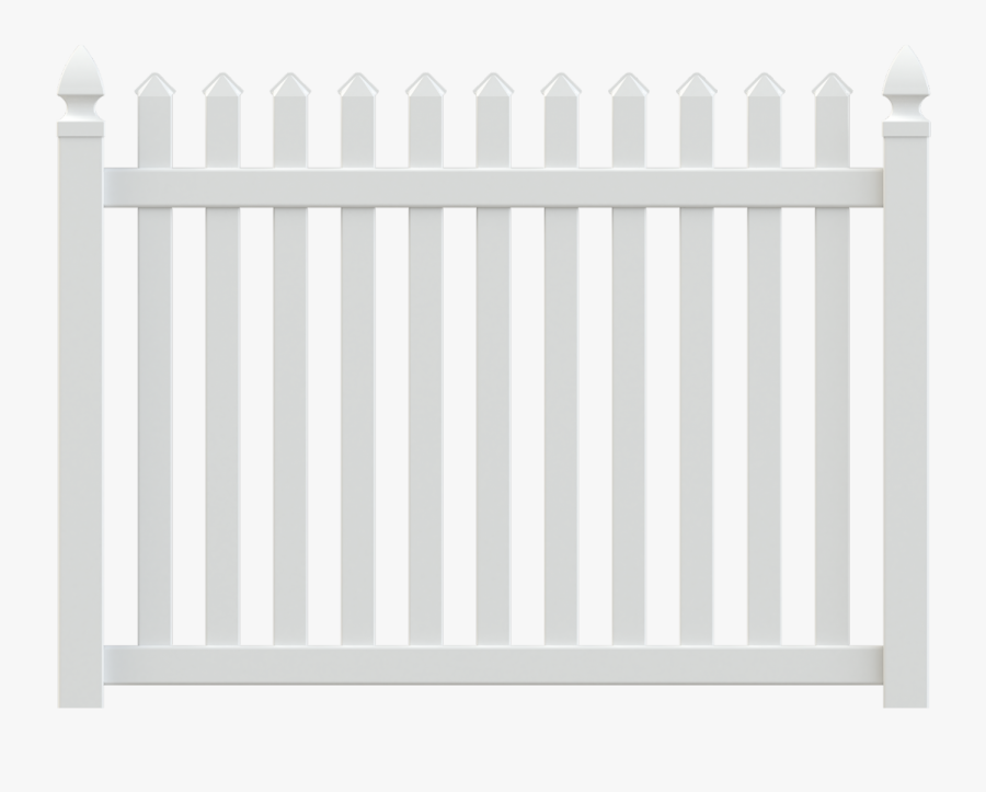 Transparent Fence Clipart - Picket Fence, Transparent Clipart