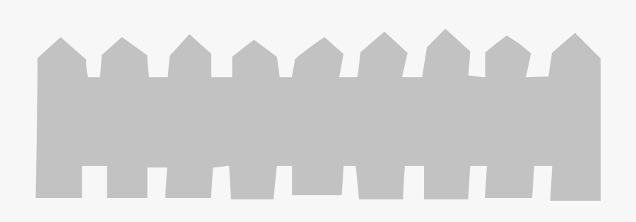 Fence Refixed Clip Arts - Picket Fence, Transparent Clipart