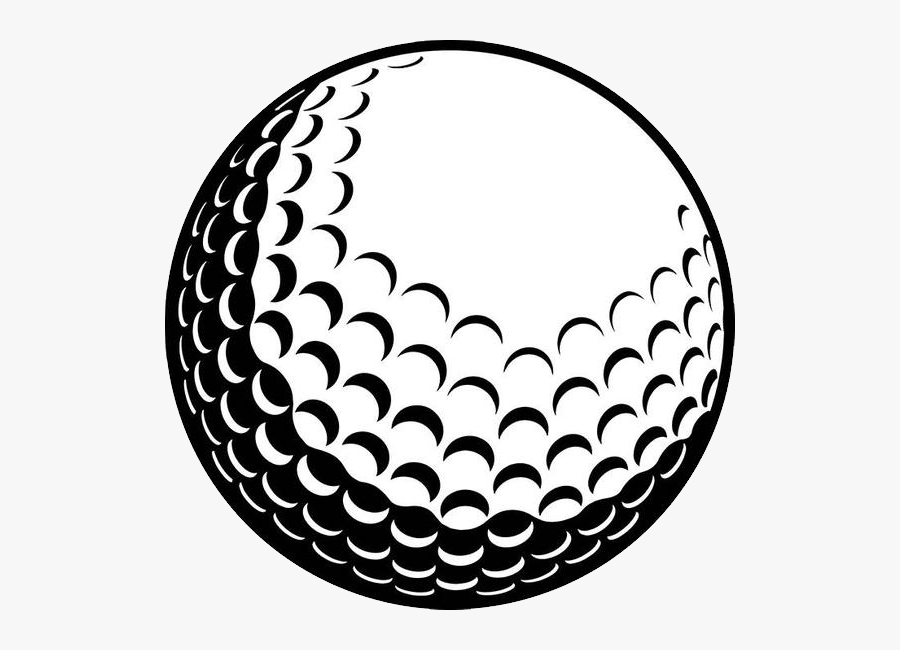 Transparent Golf Ball Clipart No Background - Svg Golf Ball Vector, Transparent Clipart