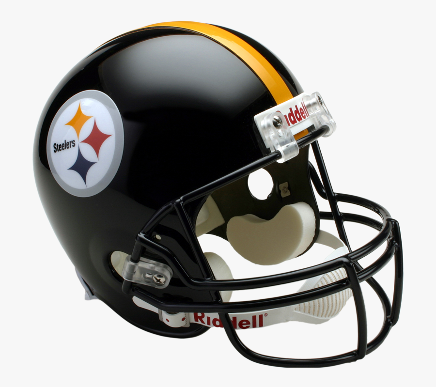 Riddell Deluxe Replica Helmet - Pittsburgh Steelers Helmet, Transparent Clipart