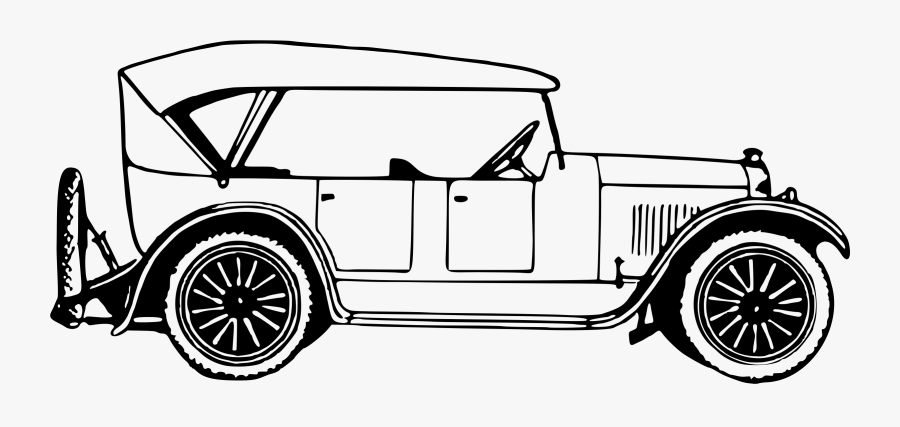 Vintage Car - Car, Transparent Clipart