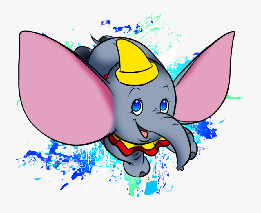 Dumbo Dumbo Disney, Walt Disney Characters, Cartoon - Disney Characters Dumbo Cartoon, Transparent Clipart