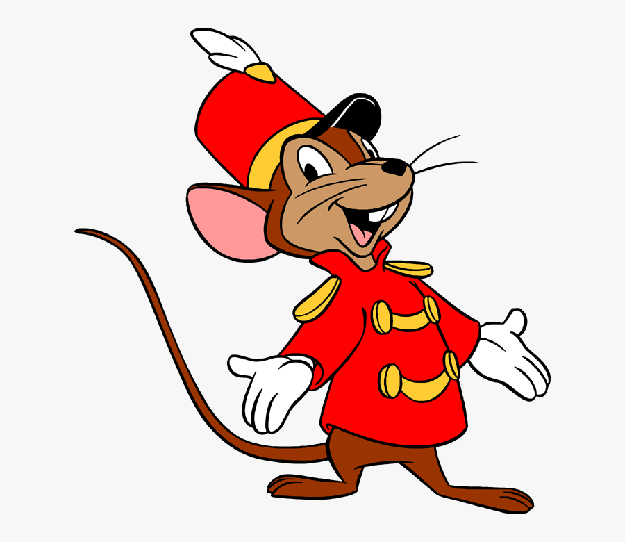 Mouse From Dumbo, Transparent Clipart