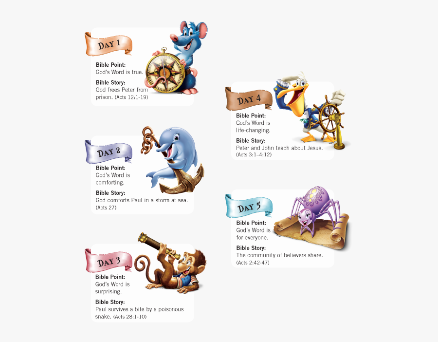 High Seas Vacation Bible School, Transparent Clipart