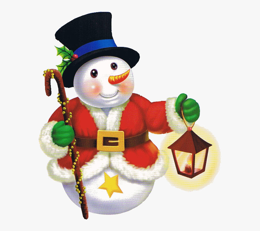 Tubes Noel Bonhommes De - Christmas Day, Transparent Clipart