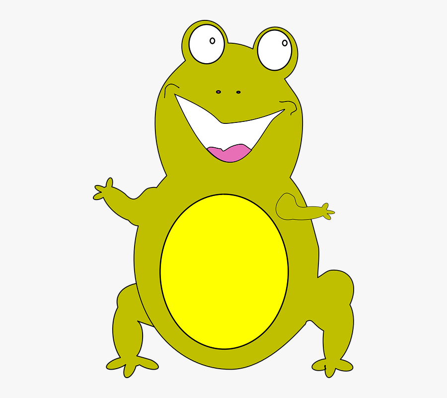Toad, Cartoon, Frog, Artwork, Character, Funny, Drawing - Png Cartoon Frog Red, Transparent Clipart