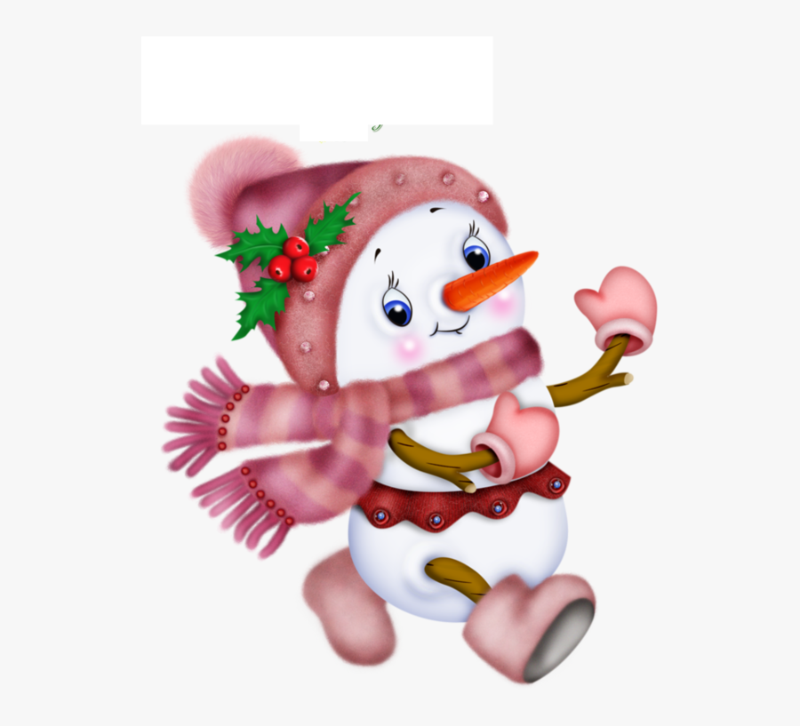 Clipart Christmas Snowman, Transparent Clipart