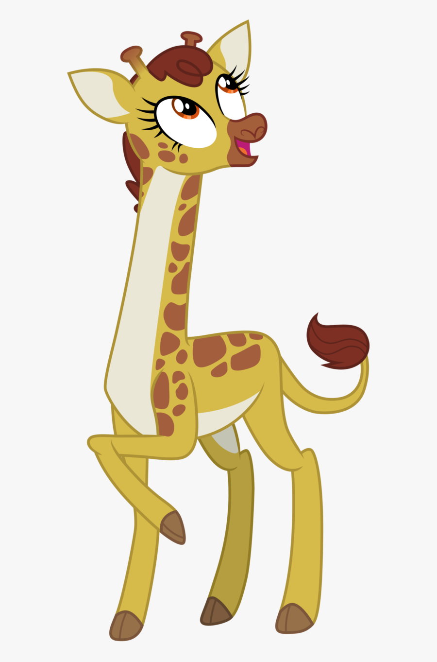 Vector Giraffe File - My Little Pony Giraffe, Transparent Clipart