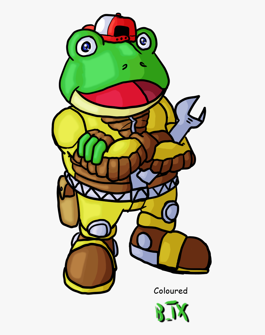 Slippy Toad - Cartoon, Transparent Clipart