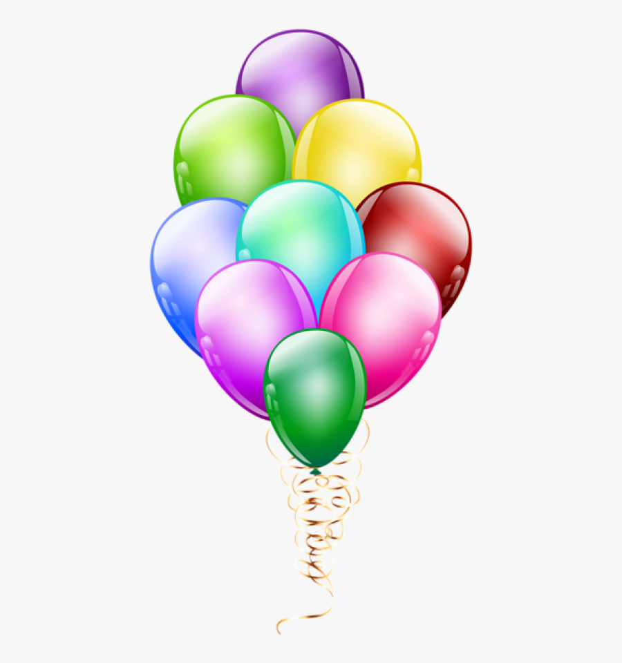 Balloon Bunch Png - Balloon Bouquet Png, Transparent Clipart