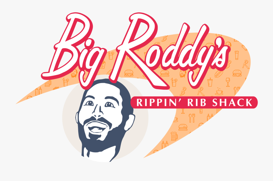 Big Roddys Ribs - Big Roddy's Rippin Rib Shack, Transparent Clipart